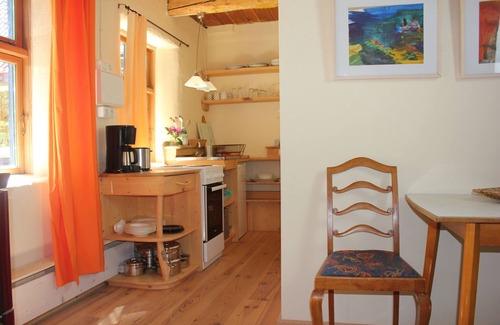 Bleckede Apartment | Bio-FeWo "Buche" with sauna and garden