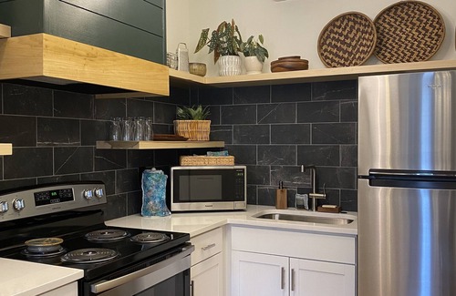 Chambersburg Apartment | Biophilic Loft, curated and styled by REmix Design