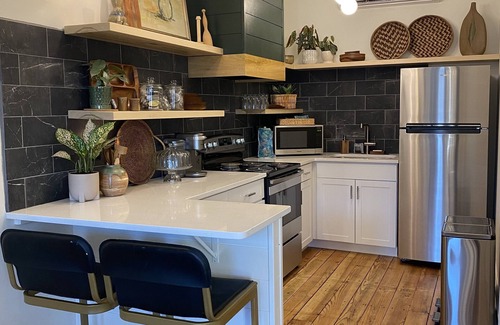 Chambersburg Apartment | Biophilic Loft, curated and styled by REmix Design
