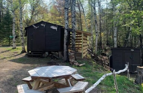 North Penobscot Cabin | Birch Haven- off-grid cabin in northern Maine