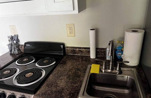 Hayward Resort | Birch Point Resort Kitchenette #12 - Lake Nelson, Hayward