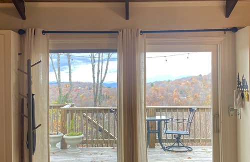 Beech Mountain House | Birchwood Chalet! Amazing views, across from resort, ski, bike, hiking nearby