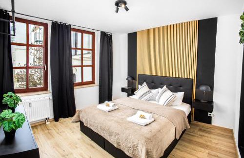 Magdeburg Apartment | Black Diamond Apartment I Zentrum I Parken I Küche I WLAN I