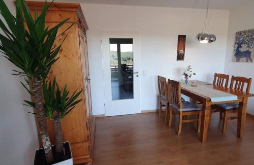 Schonach im Schwarzwald Apartment | Black Forest Schwarzwaldliebe Pool Sauna Tennis Tischtennis Wifi Netflix Natur