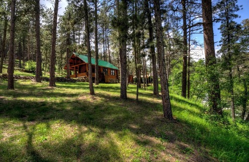 Rapid City Cabin | Black Hills Historic Creekside Log Cabin