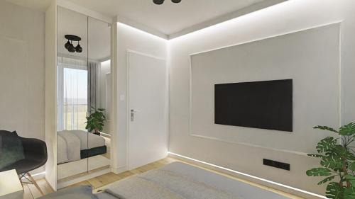 Opole Apartment | Black Velvet & Dark Elegance