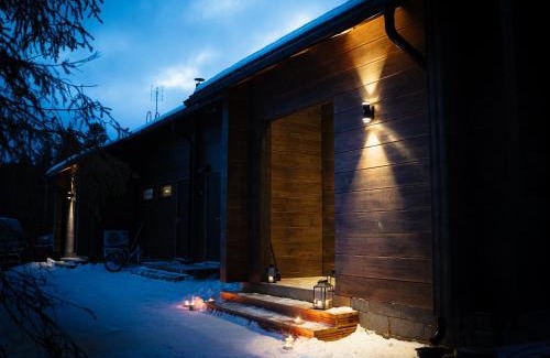 Sirkka Ski Chalet | Black Work Levi Aapa