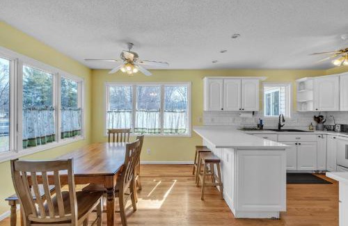 Blaine House | Blaine 5BR Haven Hot Tub, Space & Fun home