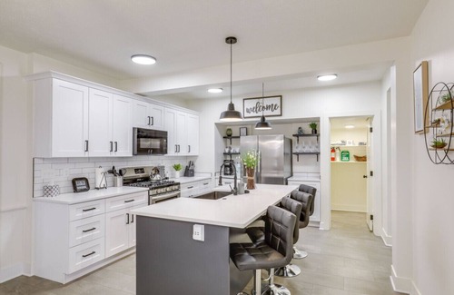 Blair House | Blair Escape | Pet-Friendly Lodge w/Game Room & Fireplace