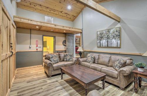 Blairsville House | Blairsville Tiny Home with Covered Furnished Deck!