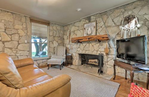 Blanco House | Blanco Riverfront Historic Home, 3 Mi to Downtown!