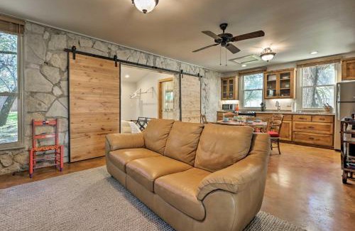 Blanco House | Blanco Riverfront Historic Home, 3 Mi to Downtown!