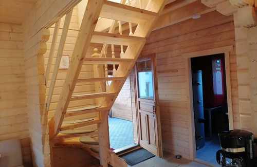 Steinen House | Blockbohlenhaus "steiner Lodge"