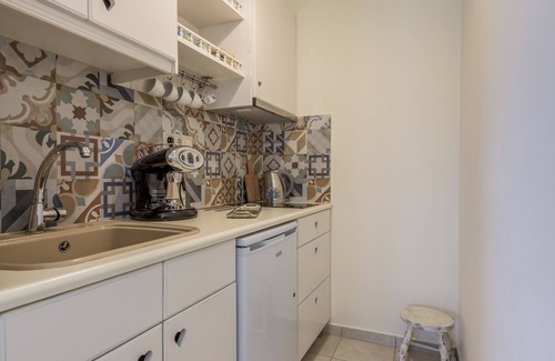 Adamas Apartment | BLU 1 Pool front traditional studio with amazing sea view ΜΑΓ 1304295