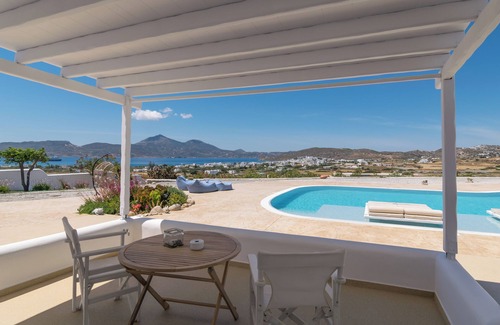 Adamas Apartment | BLU 1 Pool front traditional studio with amazing sea view ΜΑΓ 1304295