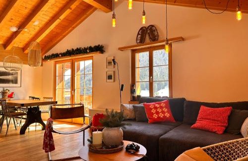 Tujetsch Apartment | BLUE ALPINE Lodge bis 6 Gäste, Cheminée, 400 m zum Skilift