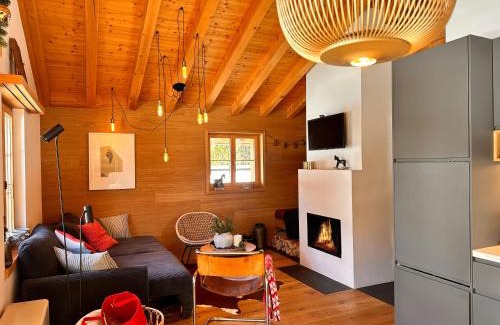 Tujetsch Apartment | BLUE ALPINE Lodge bis 6 Gäste, Cheminée, 400 m zum Skilift