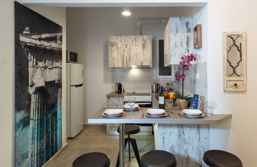 Koukaki Apartment | Blue Ark Stylish Athens