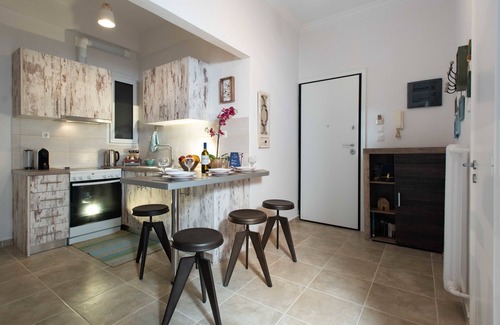Koukaki Apartment | Blue Ark Stylish Athens