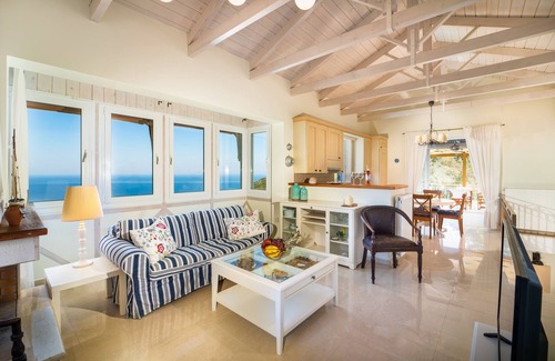Tsoukaladhes Villa | Blue Chill Villa, where summer dreams come true! Magnificent view and location!