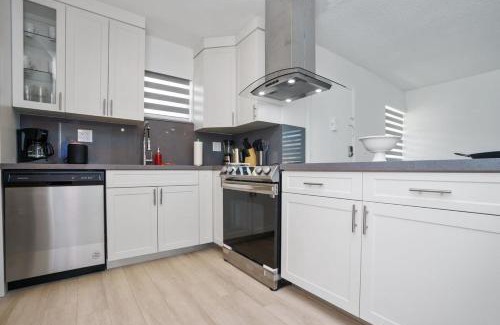 Cutler Bay House | Blue Door Duplex Renovated Parking and Designed