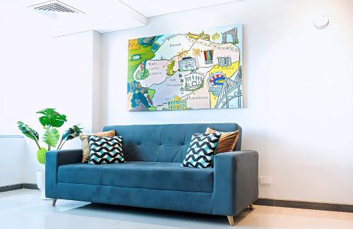 Riomar Apartment | Blue Garden Urban Skyline Suite
