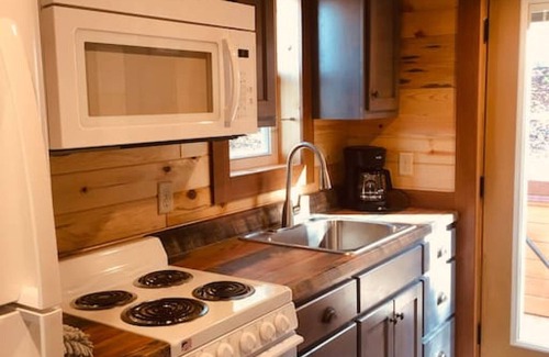 Guild Cabin | blue heron · NO SUNDAY CHECK INS, TREEHOUSE, HOT TUB, GATED