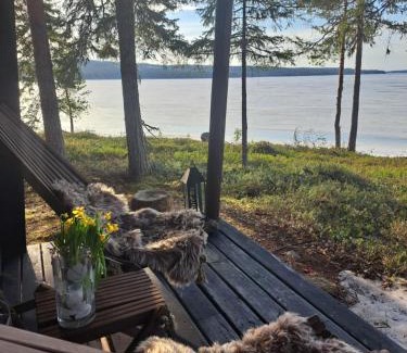 Ylitornio Ski Chalet | Blue Moment at the Arctic Circle- Forest, beach, activities