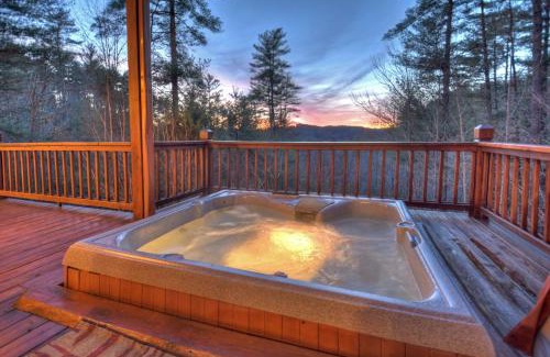 Morganton House | Blue Ridge Bliss - Hot tub lush views and games