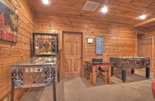 Morganton House | Blue Ridge Bliss - Hot tub lush views and games