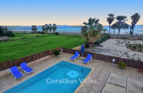 Argaka Villa | BLUE SEA - 1st Line Gorgeous Villa, Large Pool, Near to Amenities Polis Paphos