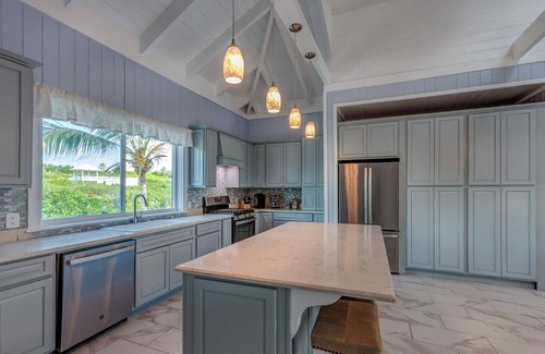 Hope Town House | Blue Summers: Amazing Atlantic Views. Pool, Dock