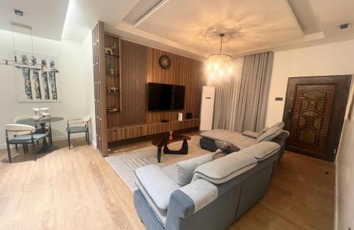 Wuse 2 Apartment | Blue velvet 3 bedroom