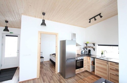 Reykholt Cabin | Blue View Cabin 4A with Hot Tub