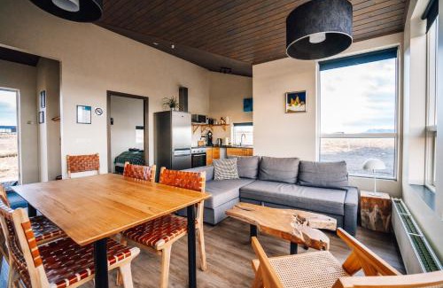 Reykholt House | Blue View Cabin 6A With private hot tub
