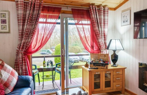 Cenarth Ski Chalet | Bluebell Lodge set in a Beautiful 24 acre Woodland Holiday Park