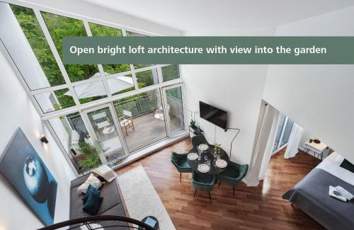 Stockdorf Apartment | Blueberry Living - Design Loft nahe München - Dachterrasse - S-Bahn
