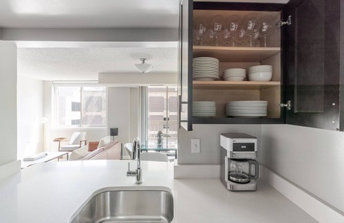 Connecticut Ave - K Street Apartment | Blueground | Conn Ave/K St, gym, nr monuments