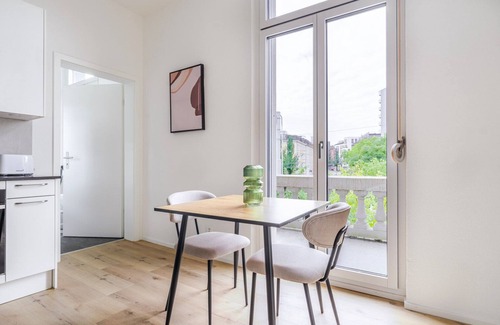 Seebach Apartment | Blueground | Seebach, view, nr Zurich Zoo