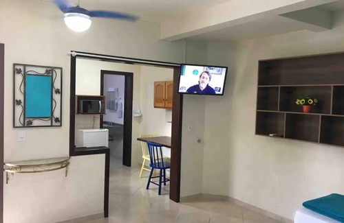 Ribeirao Fresco Apartment | Blumenau Loft 02 - furnished with air conditioning and no garage