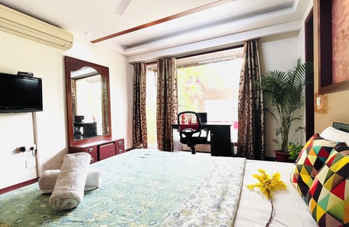 Green Park Apartment | BluO 1BHK Green Park - Balcony, Lift, Parking