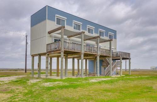 Freeport House | Boardwalk to Beach Ocean-View Surfside Home!