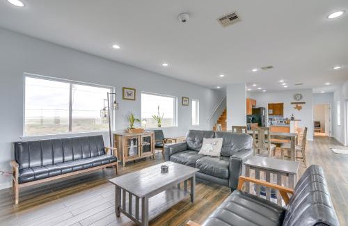 Freeport House | Boardwalk to Beach Ocean-View Surfside Home!