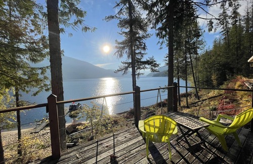 Grand Forks Cabin | Boat access ONLY cabin on North end Christina Lake