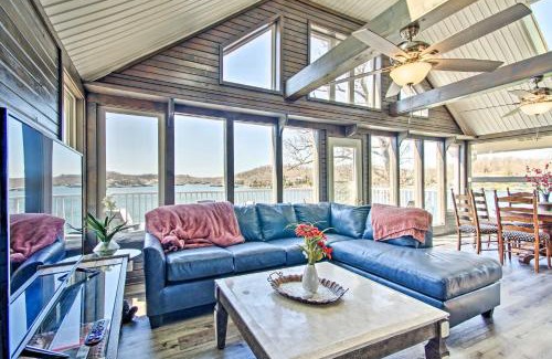 Sunrise Beach House | Boat Dock and Scenic Decks Lake of the Ozarks Gem