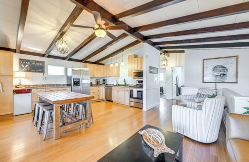 Norwood House | Boat Dock & Slip: Waterfront Home on Lake Tillery!