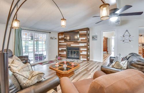 Lake Secession House | Boat, Fish, Relax Lake Secession Retreat with Dock
