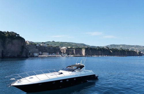 Mount Vesuvius - Pompei Boat Rental | Boat 'Vagabond Sarnico 58' with Sea View and Air Conditioning