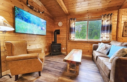 Estes Park Cabin | Bobcat Cabin: Hot Tub, Pet-Friendly, Amenities, Adventure Awaits