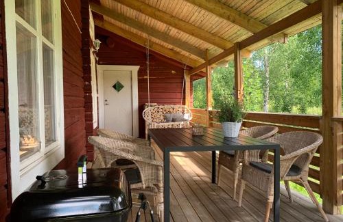 Harads House | Bogärdan, cozy cabin by the Luleå River